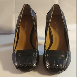 Nine West Blue Pump  Heel